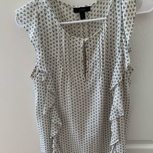 Jcrew white top